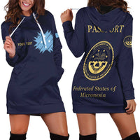 Personalised Federated States Of Micronesia Hoodie Dress FSM Passport LT05 - Polynesian Pride