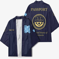 Personalised Federated States Of Micronesia Kimono FSM Passport - Polynesian Pride