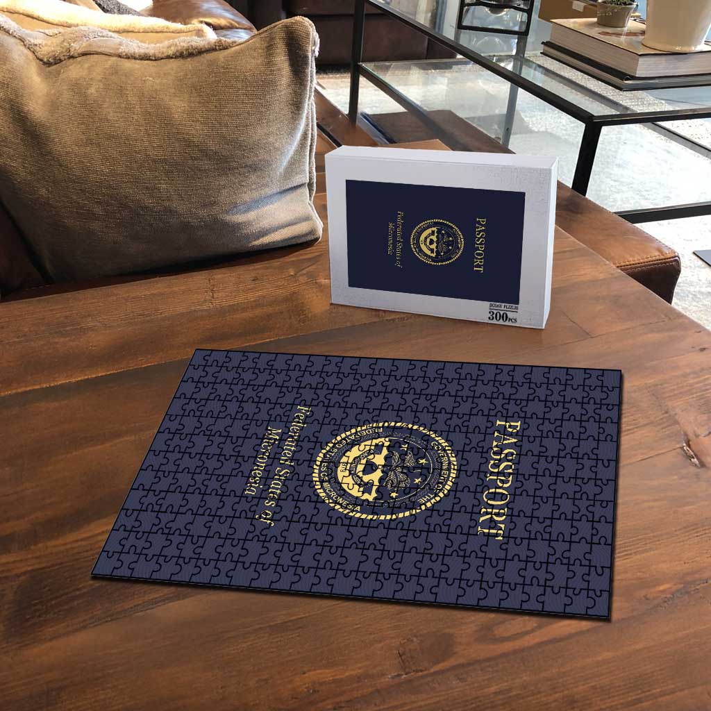 Federated States Of Micronesia Puzzle FSM Passport - Polynesian Pride