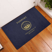 Federated States Of Micronesia Rubber Doormat FSM Passport - Polynesian Pride
