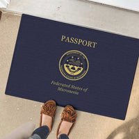 Federated States Of Micronesia Rubber Doormat FSM Passport - Polynesian Pride