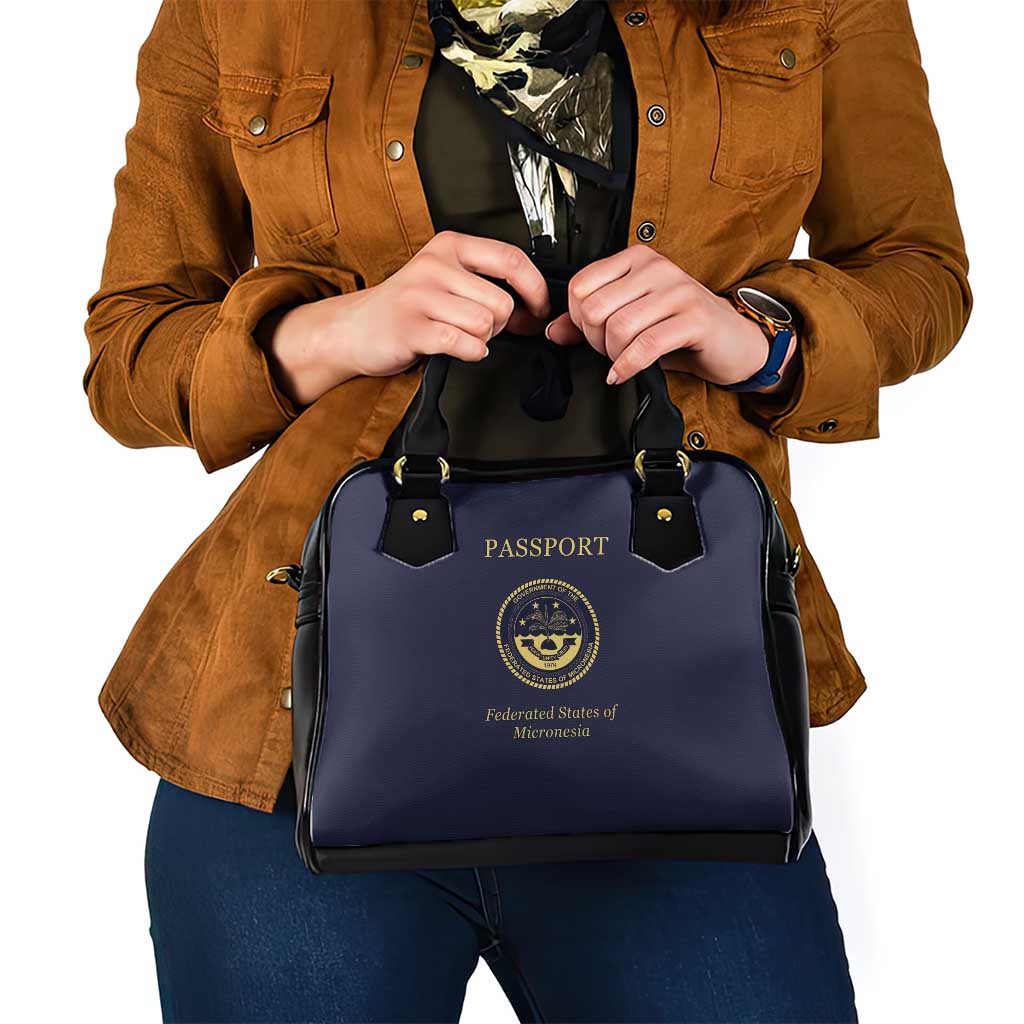 Federated States Of Micronesia Shoulder Handbag FSM Passport - Polynesian Pride
