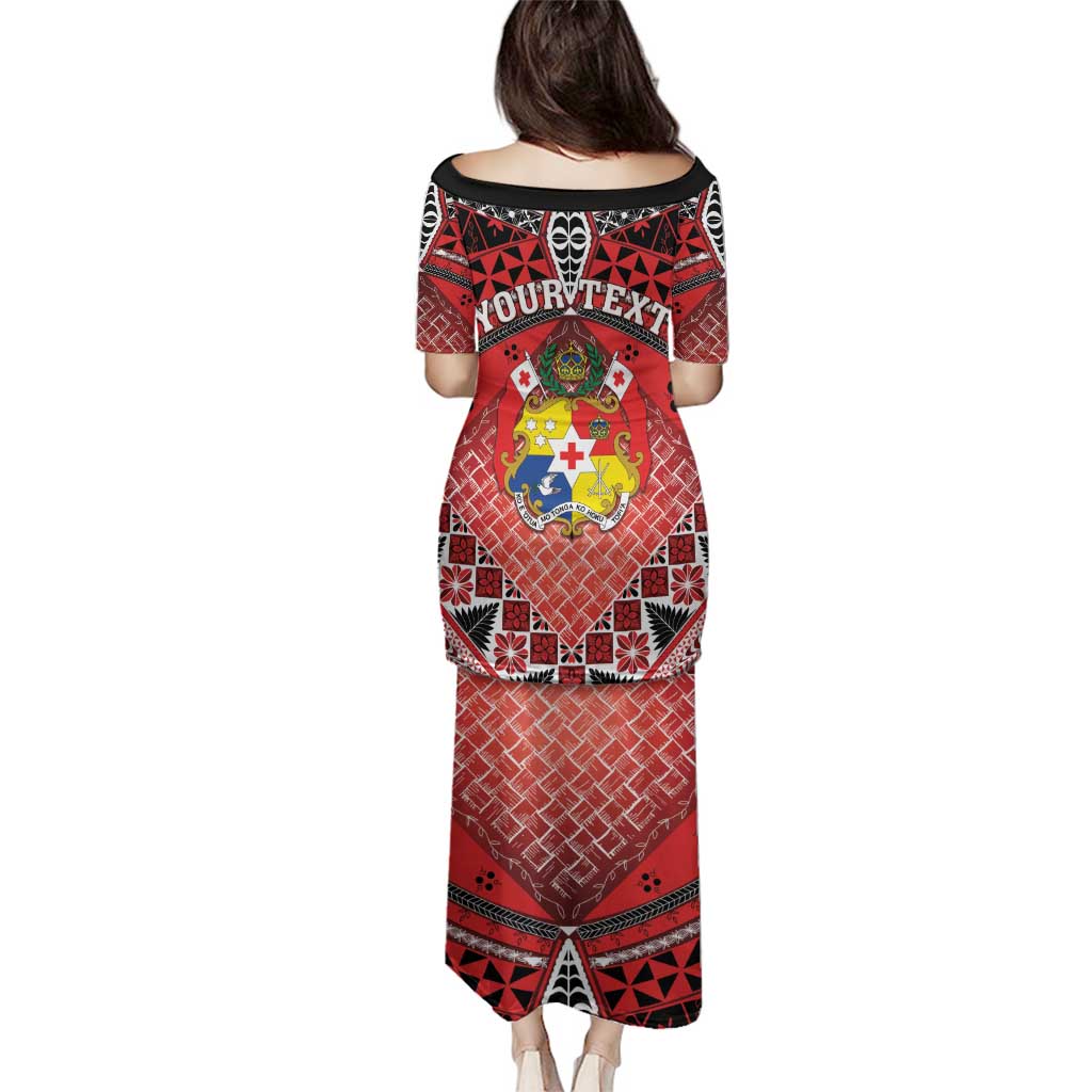 Personalised Tonga Constitution Day Family Matching Puletasi and Hawaiian Shirt 150 Years Jubilee LT05 - Polynesian Pride
