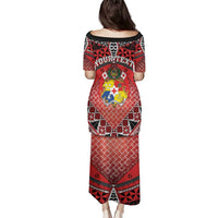 Personalised Tonga Constitution Day Family Matching Puletasi and Hawaiian Shirt 150 Years Jubilee LT05 - Polynesian Pride