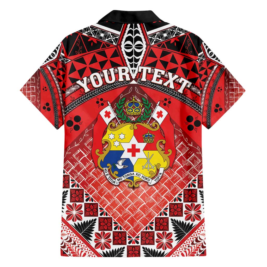 Personalised Tonga Constitution Day Family Matching Tank Maxi Dress and Hawaiian Shirt 150 Years Jubilee LT05 - Polynesian Pride