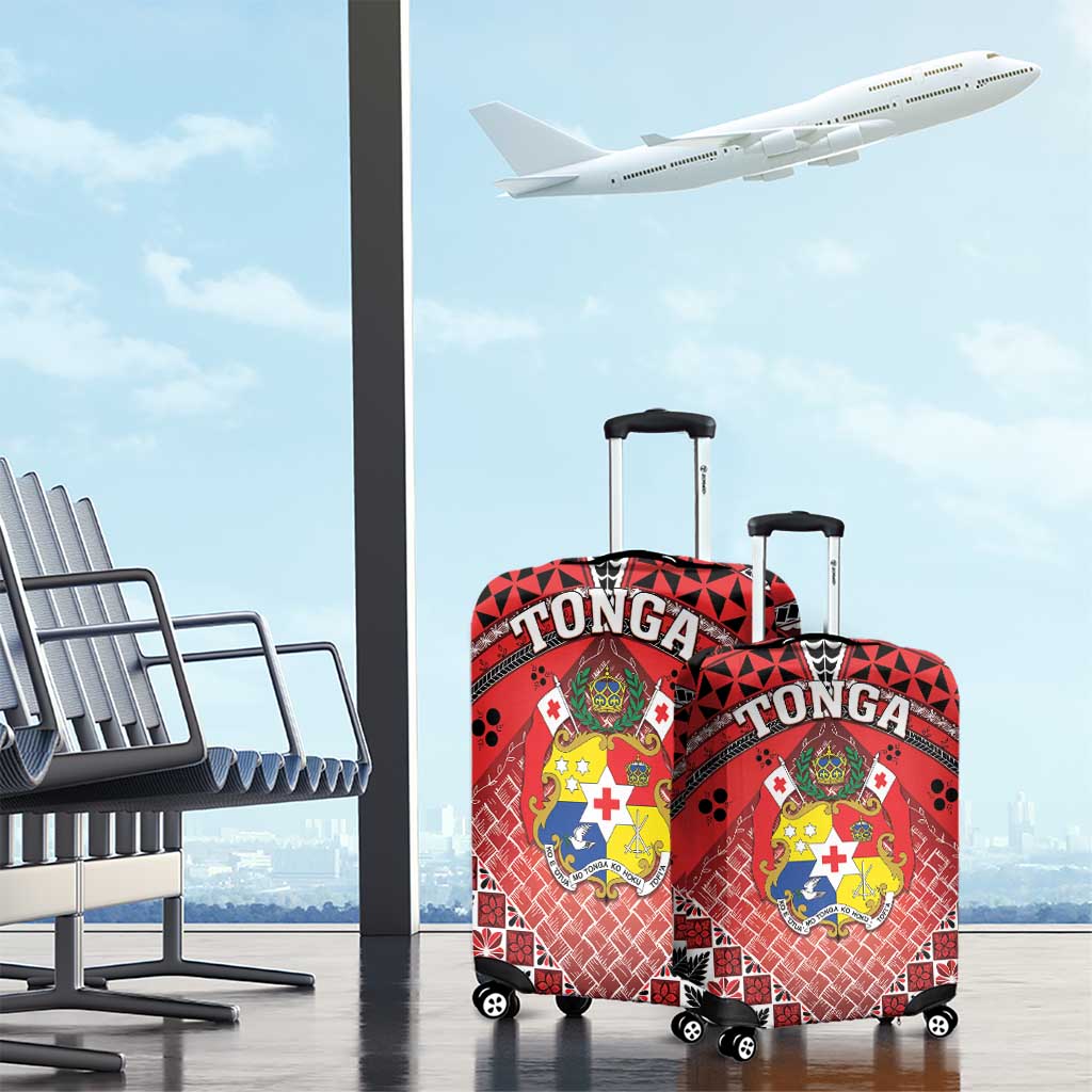 Tonga Constitution Day Luggage Cover 150 Years Jubilee - Polynesian Pride