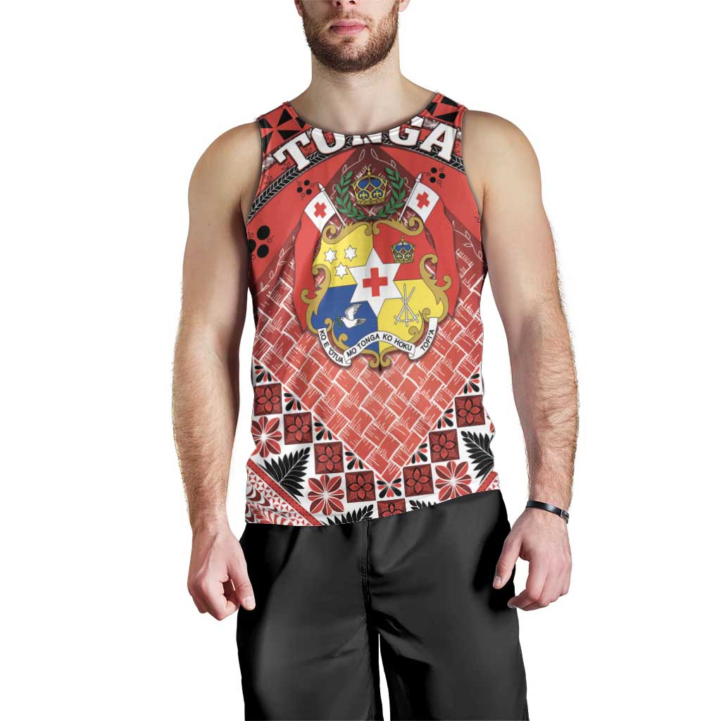 Personalised Tonga Constitution Day Men Tank Top 150 Years Jubilee - Polynesian Pride