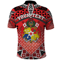 Personalised Tonga Constitution Day Polo Shirt 150 Years Jubilee - Polynesian Pride
