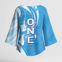 FSM Micronesia Kimono Sleeve Blouse 40th Independence Anniversary LT05 - Polynesian Pride