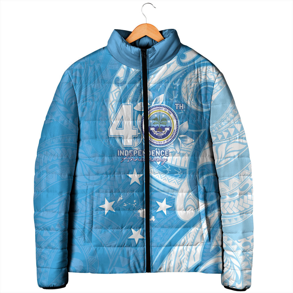 FSM Micronesia Padded Jacket 40th Independence Anniversary LT05 - Polynesian Pride