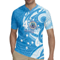 FSM Micronesia Rugby Jersey 40th Independence Anniversary LT05 - Polynesian Pride