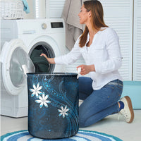 Tahiti Matarii Laundry Basket Tahitian Spring Blue Galaxy LT05 - Polynesian Pride
