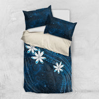 Tahiti Matarii Bedding Set Tahitian Spring Blue Galaxy LT05 US Twin 172cm x 218cm Blue - Polynesian Pride