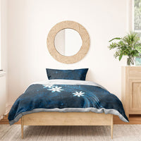 Tahiti Matarii Bedding Set Tahitian Spring Blue Galaxy LT05 - Polynesian Pride