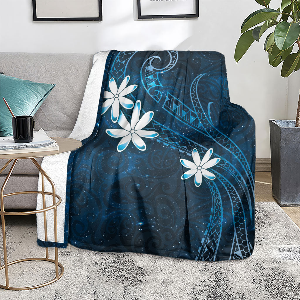 Tahiti Matarii Blanket Tahitian Spring Blue Galaxy LT05 - Polynesian Pride