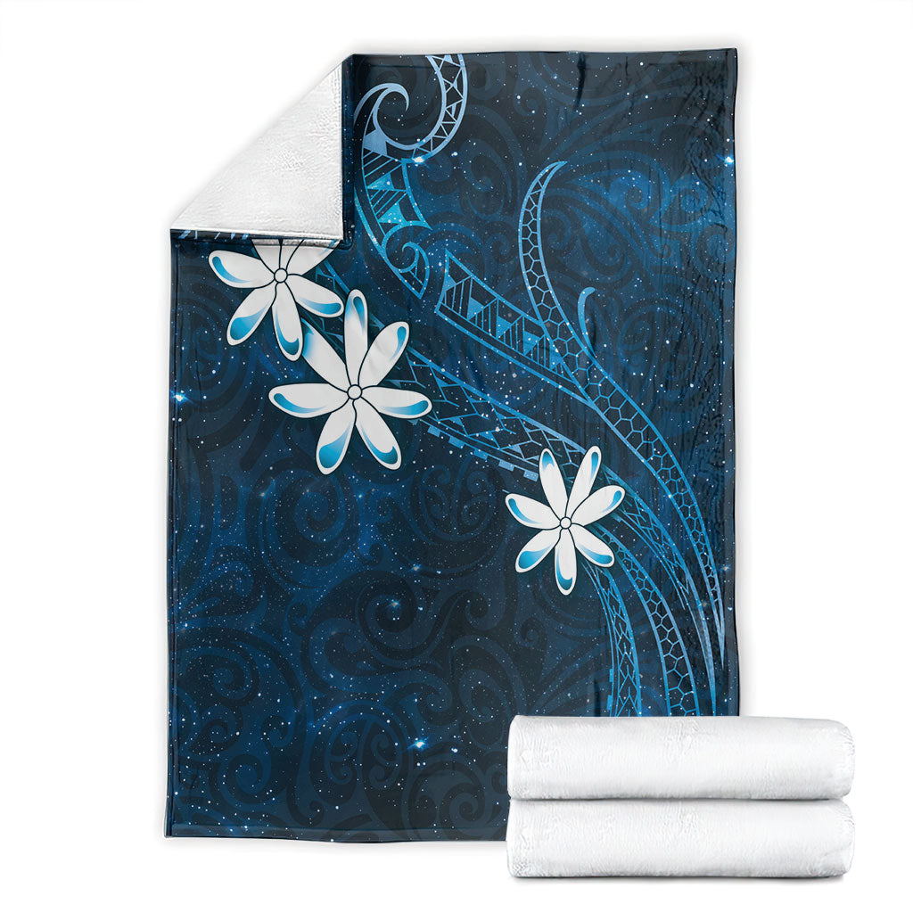 Tahiti Matarii Blanket Tahitian Spring Blue Galaxy LT05 - Polynesian Pride