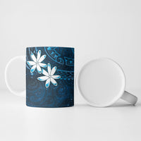 Tahiti Matarii Ceramic Mug Tahitian Spring Blue Galaxy LT05 - Polynesian Pride