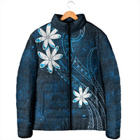 Tahiti Matarii Padded Jacket Tahitian Spring Blue Galaxy LT05 - Polynesian Pride