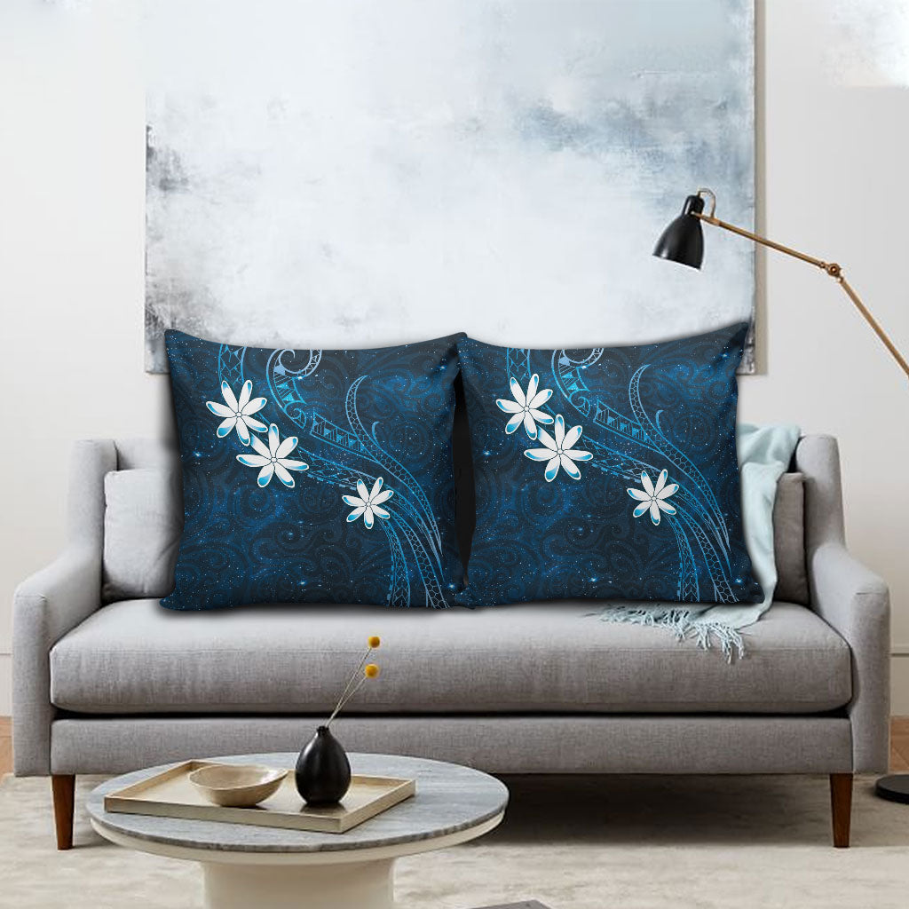 Tahiti Matarii Pillow Cover Tahitian Spring Blue Galaxy LT05 - Polynesian Pride