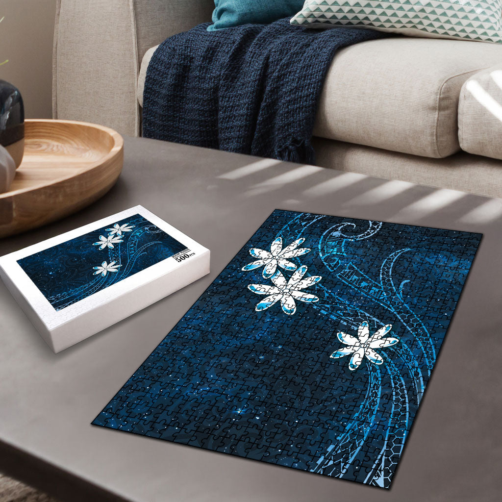 Tahiti Matarii Puzzle Tahitian Spring Blue Galaxy LT05 - Polynesian Pride