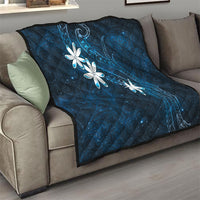 Tahiti Matarii Quilt Tahitian Spring Blue Galaxy LT05 - Polynesian Pride