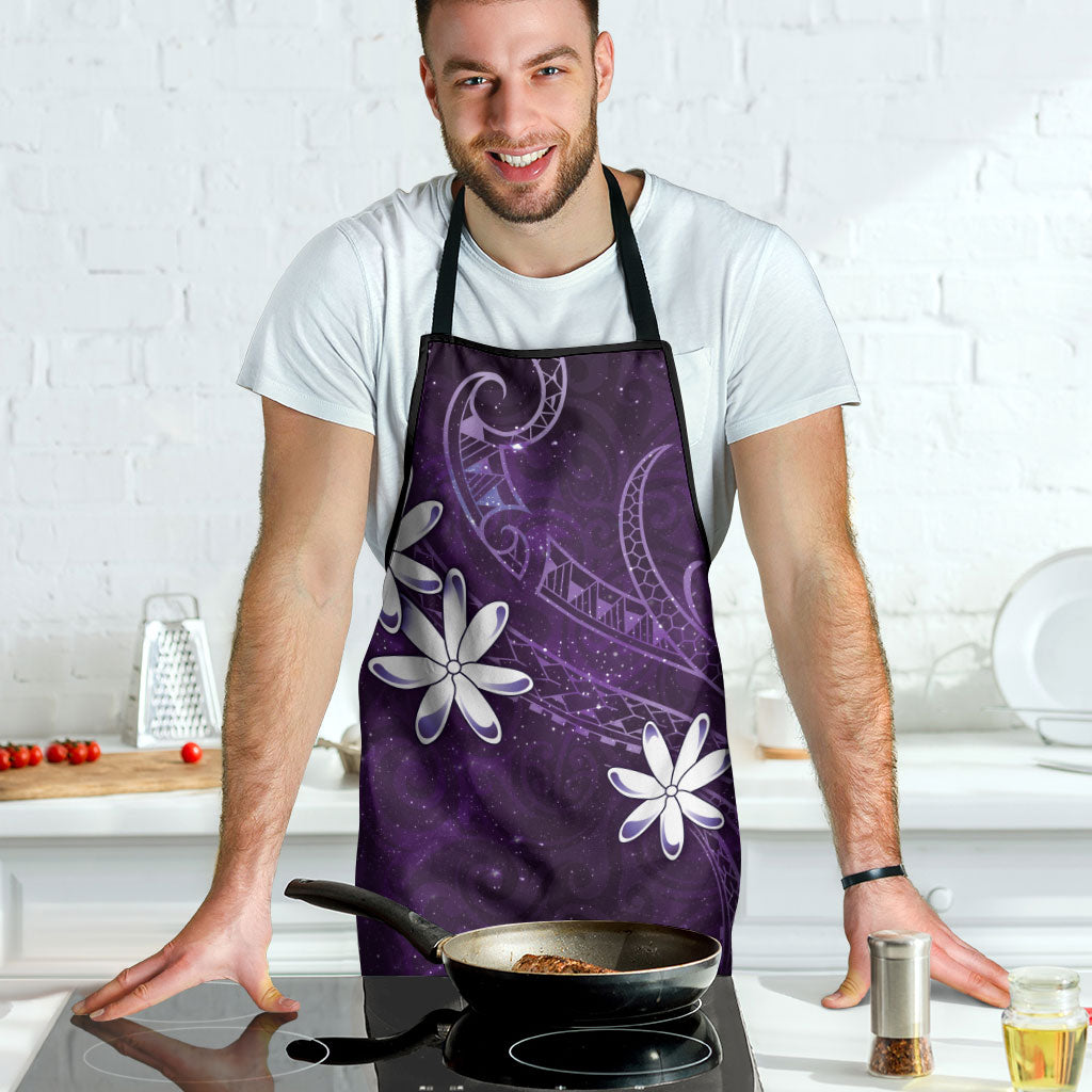 Tahiti Matarii Apron Tahitian Spring Purple Galaxy LT05 - Polynesian Pride