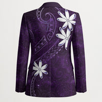 Tahiti Matarii Blazer Tahitian Spring Purple Galaxy LT05 - Polynesian Pride