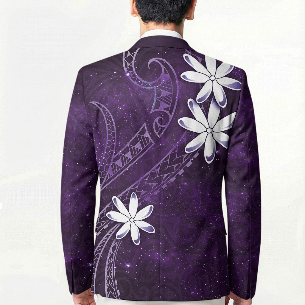 Tahiti Matarii Blazer Tahitian Spring Purple Galaxy LT05 - Polynesian Pride