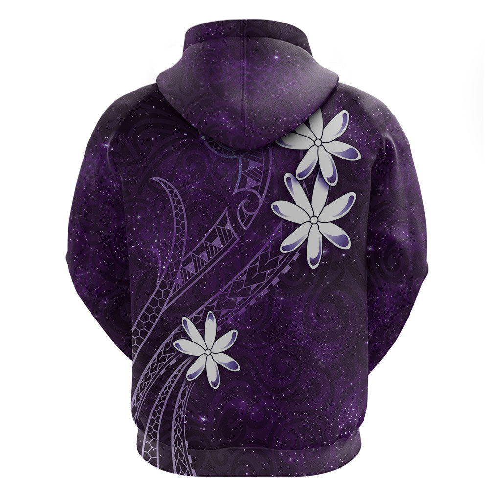 Tahiti Matarii Hoodie Tahitian Spring Purple Galaxy LT05 - Polynesian Pride
