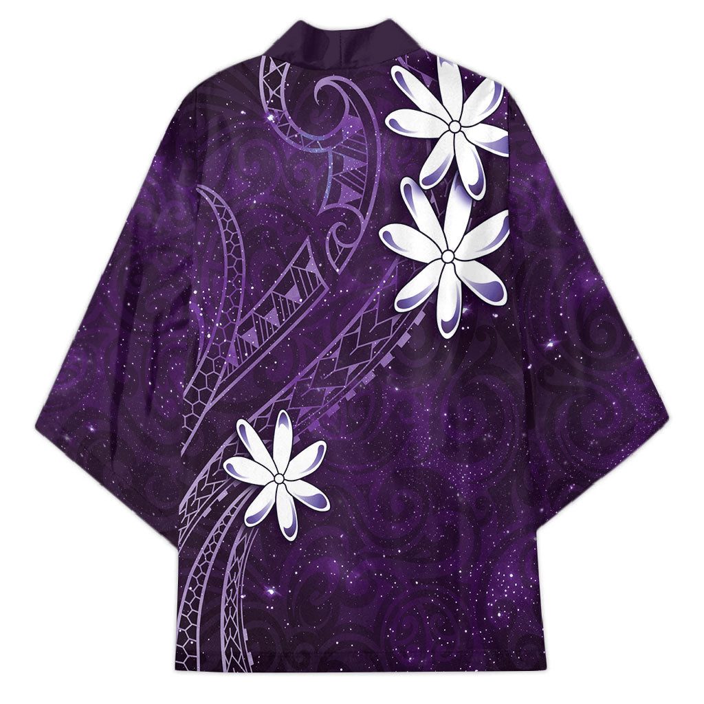 Tahiti Matarii Kimono Tahitian Spring Purple Galaxy LT05 - Polynesian Pride