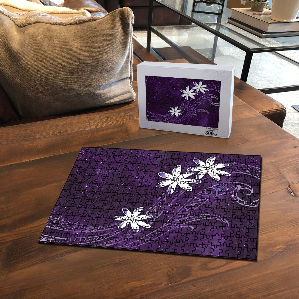 Tahiti Matarii Puzzle Tahitian Spring Purple Galaxy LT05 - Polynesian Pride