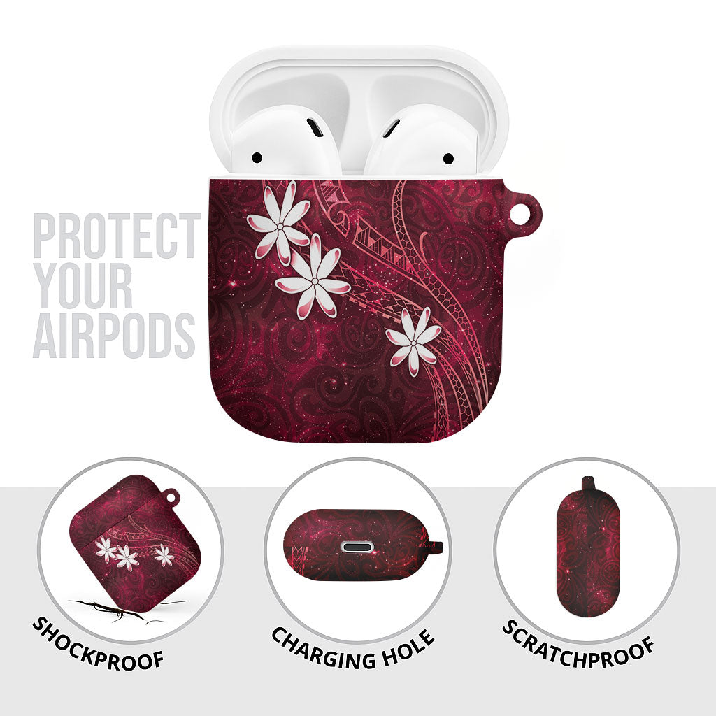 Tahiti Matarii AirPods Case Tahitian Spring Red Galaxy LT05 - Polynesian Pride