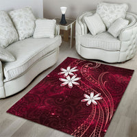 Tahiti Matarii Area Rug Tahitian Spring Red Galaxy LT05 - Polynesian Pride