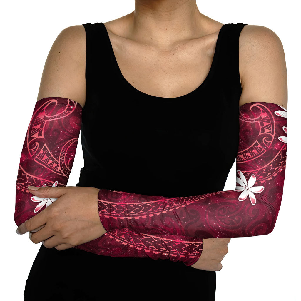 Tahiti Matarii Arm Sleeves Tahitian Spring Red Galaxy LT05 - Polynesian Pride