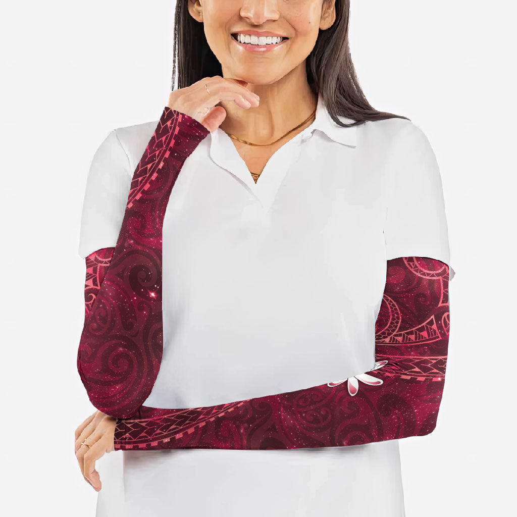 Tahiti Matarii Arm Sleeves Tahitian Spring Red Galaxy LT05 - Polynesian Pride