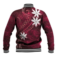 Tahiti Matarii Baseball Jacket Tahitian Spring Red Galaxy LT05 - Polynesian Pride