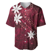 Tahiti Matarii Baseball Jersey Tahitian Spring Red Galaxy LT05 Red - Polynesian Pride
