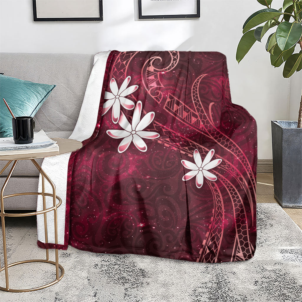 Tahiti Matarii Blanket Tahitian Spring Red Galaxy LT05 - Polynesian Pride