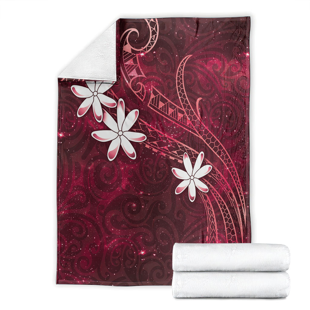Tahiti Matarii Blanket Tahitian Spring Red Galaxy LT05 - Polynesian Pride