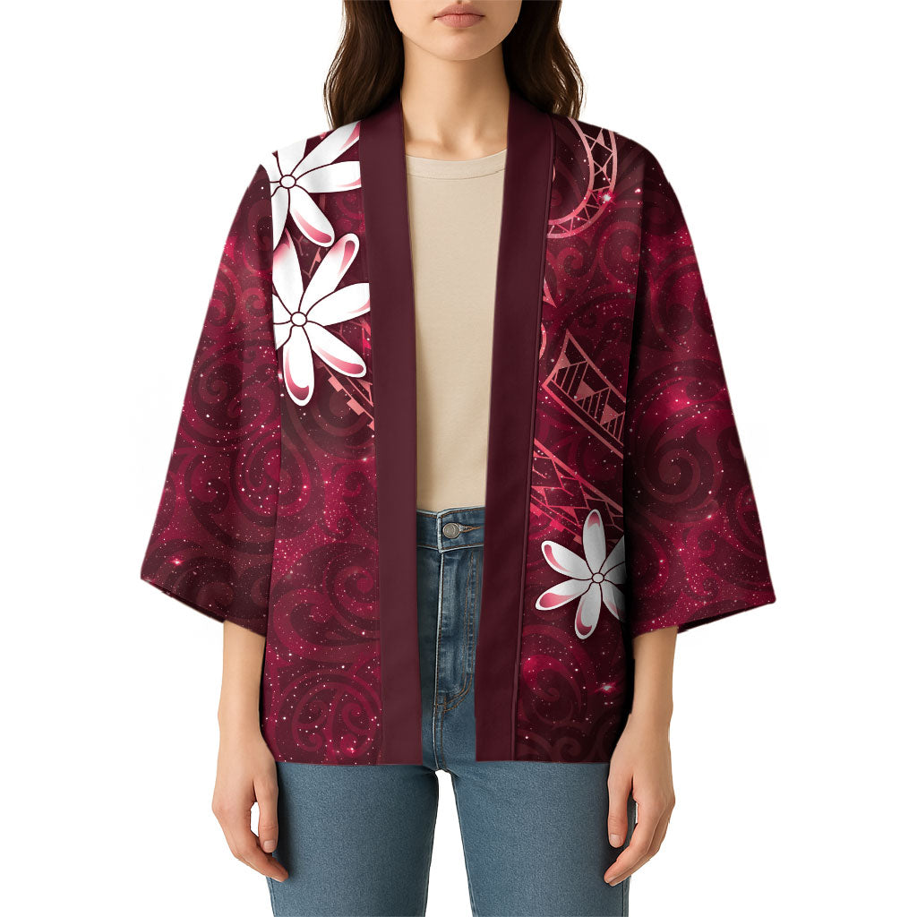 Tahiti Matarii Kimono Tahitian Spring Red Galaxy LT05 - Polynesian Pride