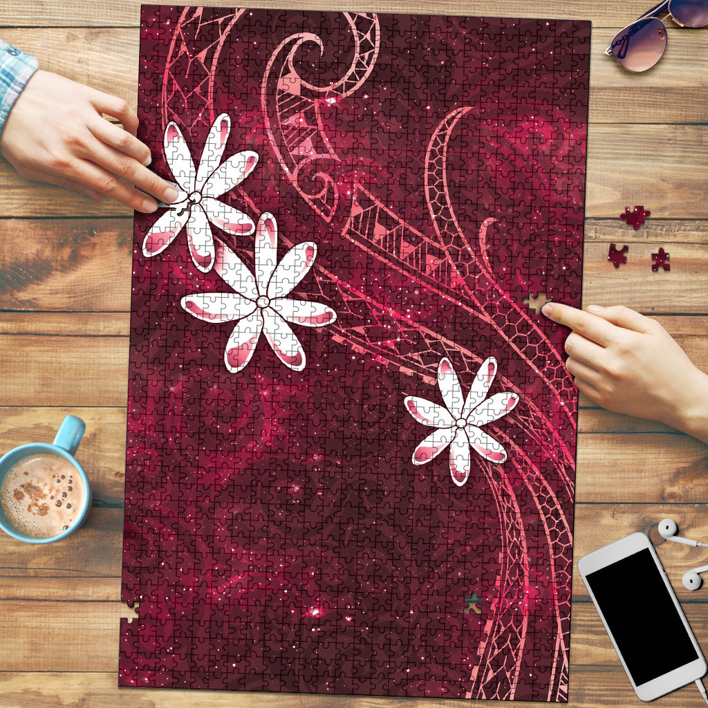 Tahiti Matarii Puzzle Tahitian Spring Red Galaxy LT05 Red - Polynesian Pride