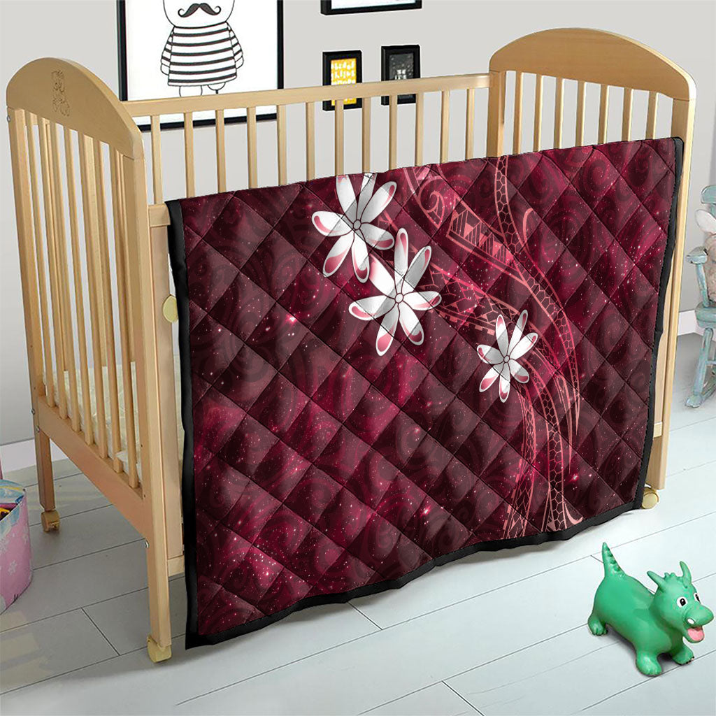 Tahiti Matarii Quilt Tahitian Spring Red Galaxy LT05 - Polynesian Pride