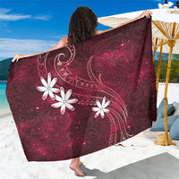 Tahiti Matarii Sarong Tahitian Spring Red Galaxy LT05 One Size 44 x 66 inches Red - Polynesian Pride