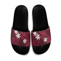 Tahiti Matarii Slide Sandals Tahitian Spring Red Galaxy LT05 Red - Polynesian Pride