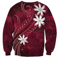 Tahiti Matarii Sweatshirt Tahitian Spring Red Galaxy LT05 - Polynesian Pride