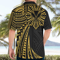 Hawaii And Philippines Hawaiian Shirt Kanaka Maoli With Tribal Sun Together Gold LT05 - Polynesian Pride