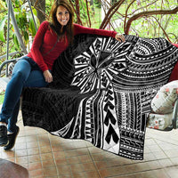Hawaii And Philippines Quilt Kanaka Maoli With Tribal Sun Together Black