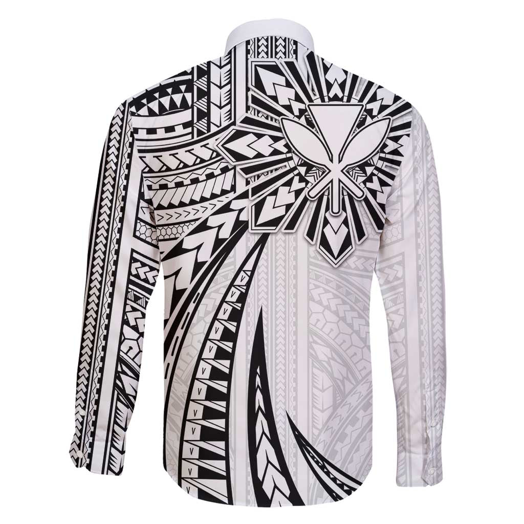 Hawaii And Philippines Family Matching Tank Maxi Dress and Hawaiian Shirt Kanaka Maoli With Tribal Sun Together White LT05 - Polynesian Pride