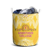 Anastasis College Laundry Basket Tonga Ngatu Pattern - Polynesian Pride