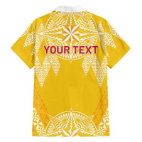 Personalised Anastasis College Family Matching Summer Maxi Dress and Hawaiian Shirt Tonga Ngatu Pattern - Polynesian Pride